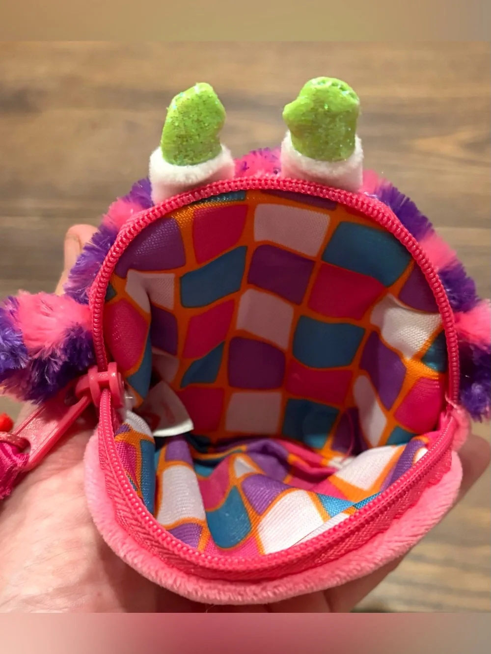 NWT Ty Collection Gilbert the Giraffe Coin Purse Wristlet, DOB 8/23